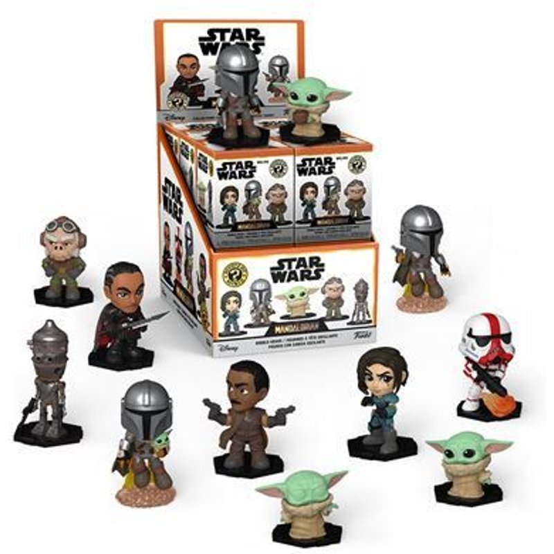 Mystery Minis Star Wars The Mandalorian Figurines Multiple