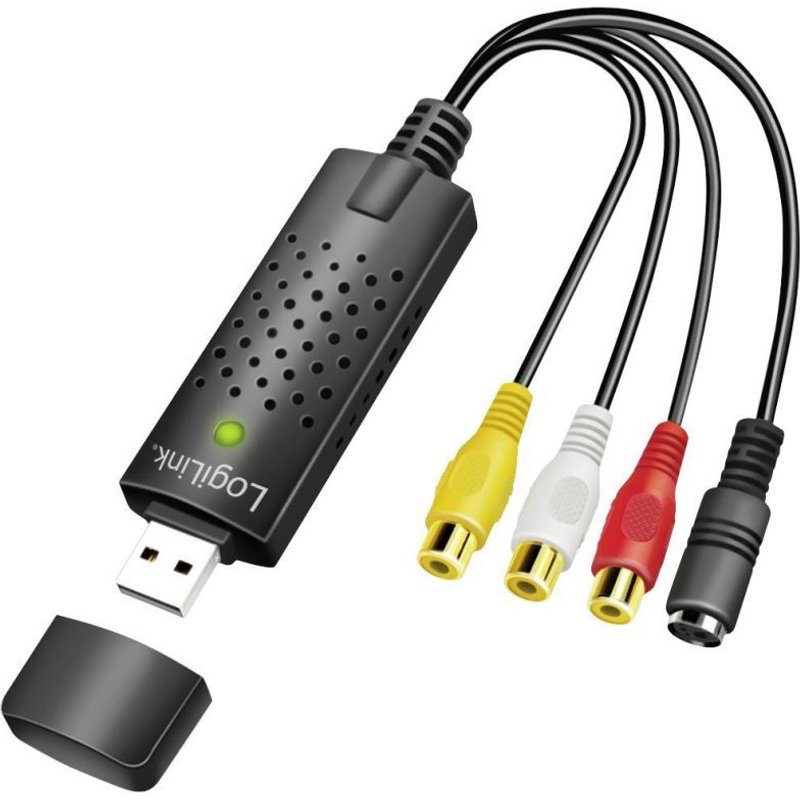 Usb Adapter Audio/videograbber Logilink Black