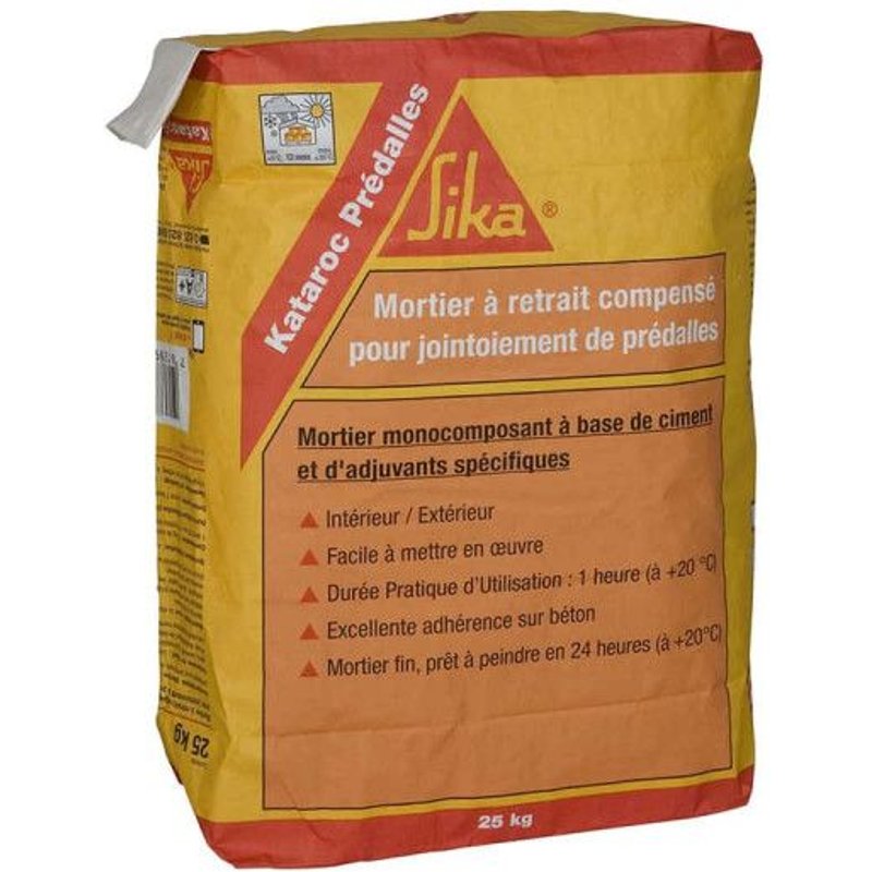 Mortier hydraulique SIKA Kataroc predalles - 25 Kg