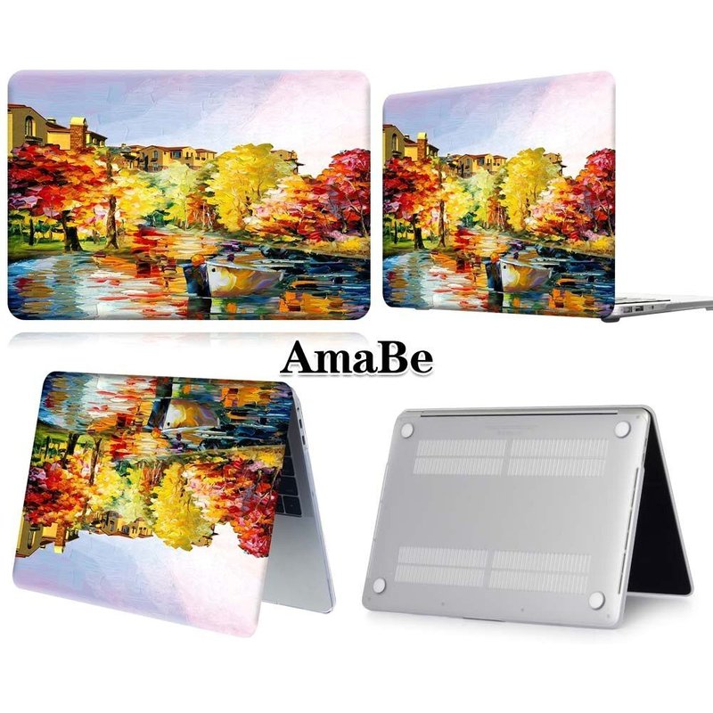 Coque Anti-chute pour Macbook, nouvelle barre tactile - For Pro 13 A1706 A1989 - peinture automne