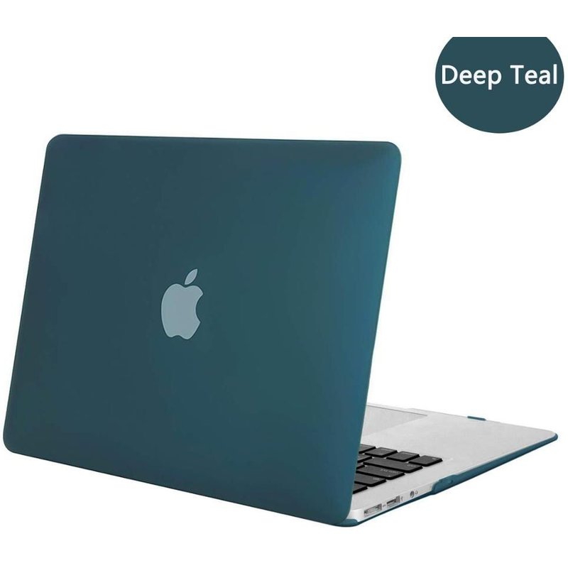 Coque rigide en cristal pour Macbook - For Retina 15 A1398 - Mate profond sarcelle