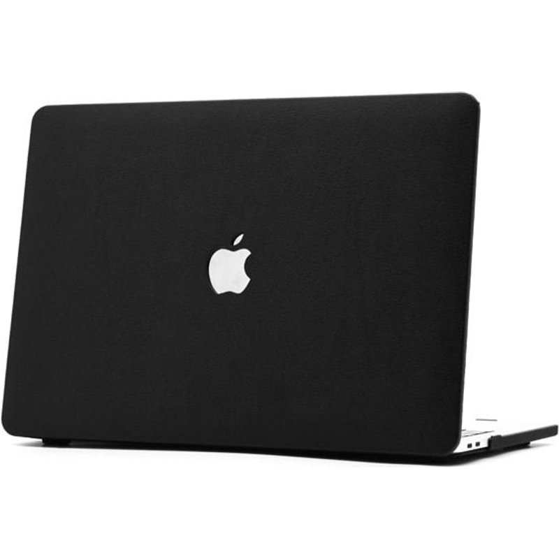 Étui en cuir pour ordinateur portable pour Apple Macbook M1 Chip - For 2020 AIR 13 A2179 - Le noir