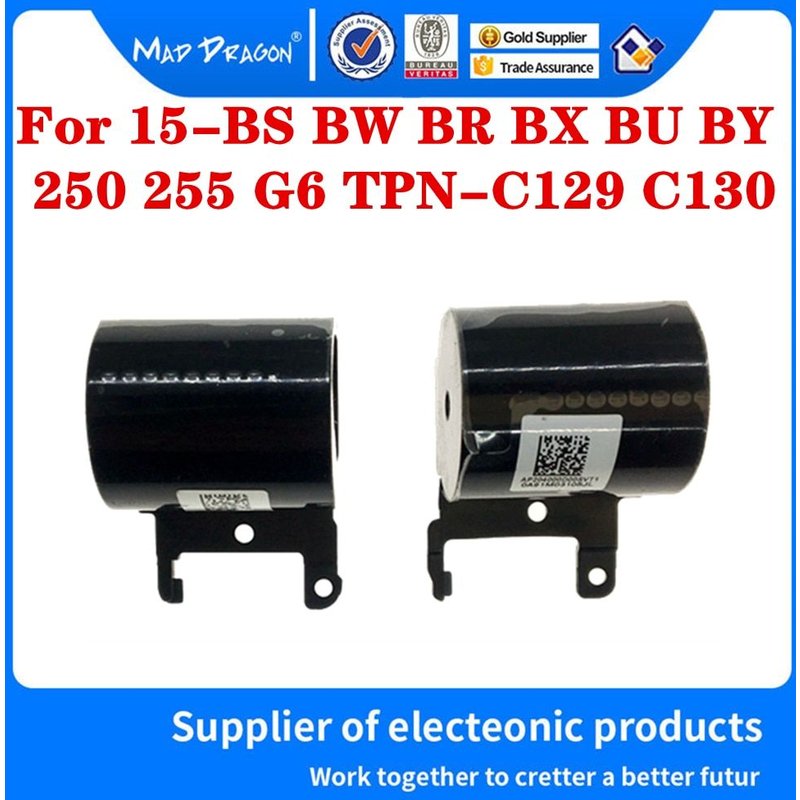 Couvercle arrière noir pour ordinateur portable HP 15-BS BR BU BW 924899 L13909-001 G6 250 C130, 255 ? 001 TPN-C129 - Couverture de charnière noire