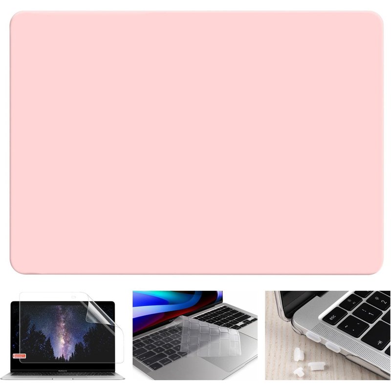 Ensemble de coques en cristal mat pour Macbook gratuit - For A1932 avec ID Touch - mat bébé mat