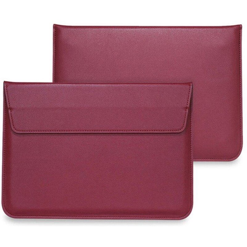 Étui à manches pour ordinateur portable Huawei, housse pour MateBook - For Nouveau magicbook x15 - Sleeve rouge à vin