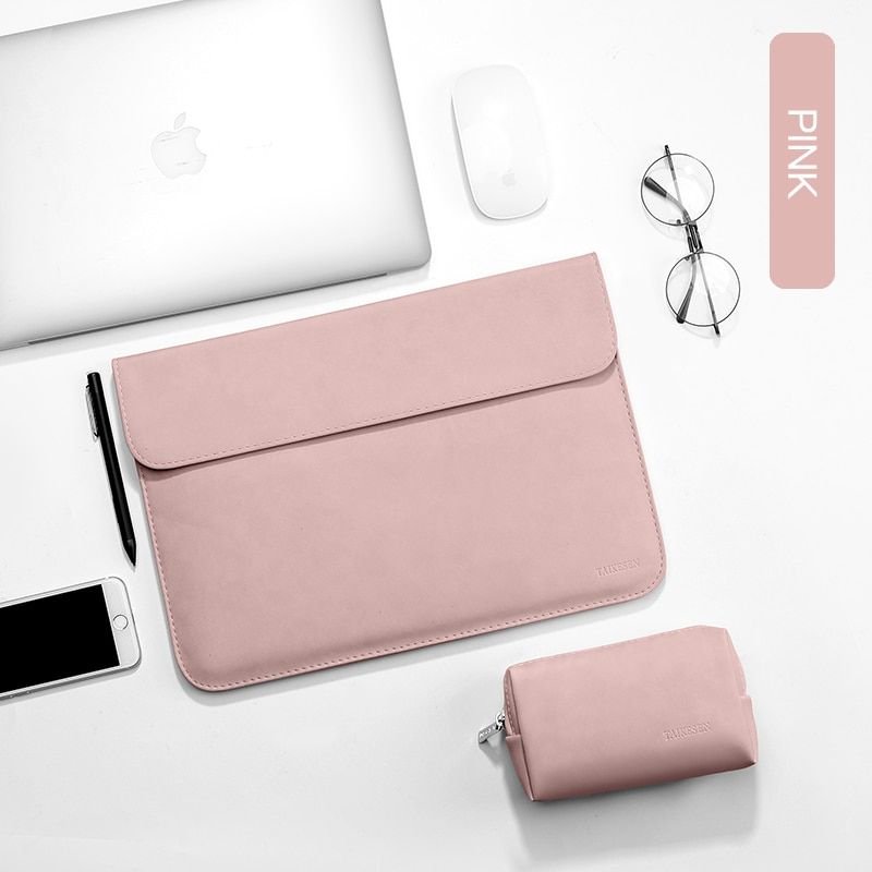 Étui à manches pour ordinateur portable, coque pour macbook M1pro et Huawei Matebook - For Mac12 A1534 A1931 - ROSE