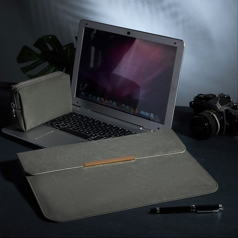 Étui étanche à manches pour MacBook et XiaoMi, sacoche pour ordinateur portable - For Pour Xiaomi Air 13.3 - Gris foncé