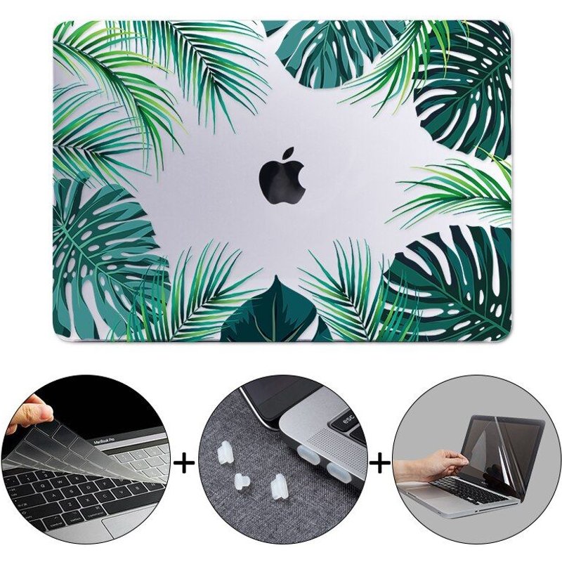 Étui MTT pour Macbook Air 13 M1 2020, coque en cristal, motif Floral, avec barre de touche, pour ordinateur portable, A2337, A2338,, 16 - For 13retina A1502 A1425