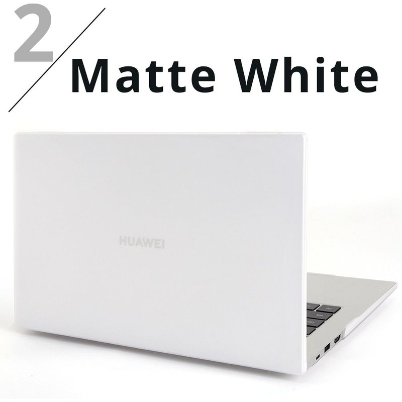 Étui pour ordinateur portable Huawei Matebook , coque Mate en cristal, sacoche pour Magicbook Honor Mate book - For Pour mate d15 - Blanc mat
