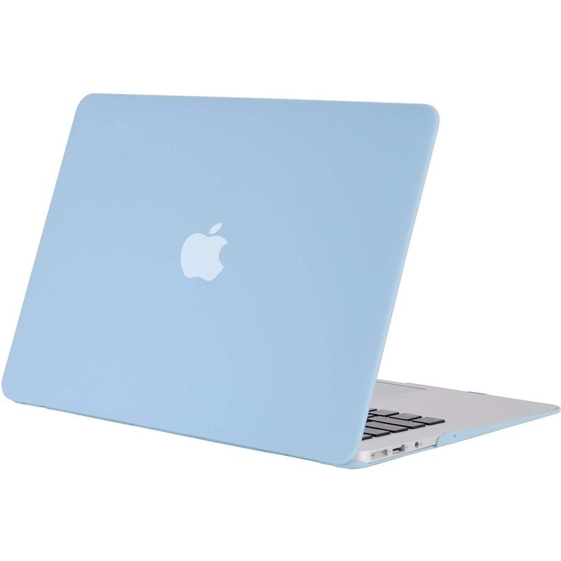 Housse de protection en cristal mat givré MOSISO pour MacBook - For Retina 15 A1398 - Mate aéré bleu
