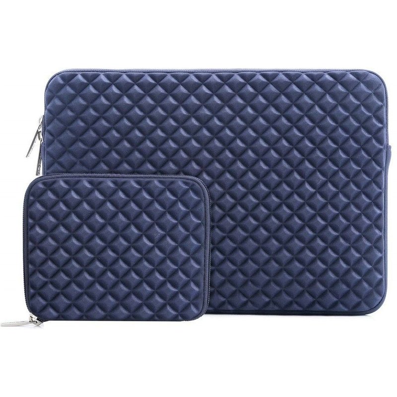 Housse de protection imperméable pour ordinateur portable, nouveau Design, fermeture éclair, pour Macbook Pro Air - For Pro16 pouce A2141 - Bleu marine