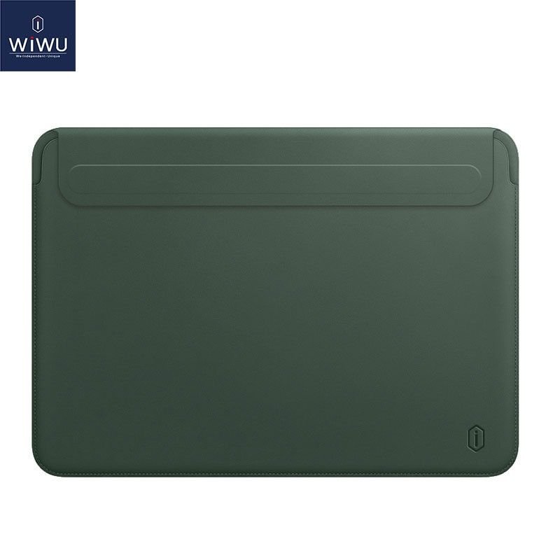 Housse de protection pour ordinateur portable, nouveau, sac en cuir, résistant à l'eau, pour MacBook Pro - For 2020 PRO 13 A2251 - Vert