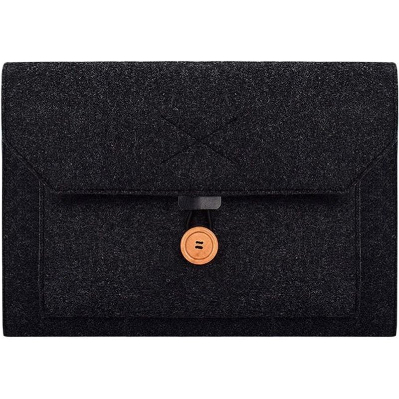 Housse en tissu pour ordinateur portable, compatible avec mac book Air Pro 2018 2019, Xiaomi, Huawei, hp, acer, accessoires - For 14 Pouces - Le noir