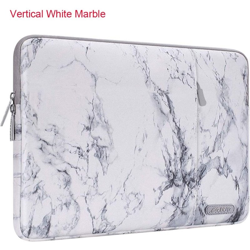 Housse en toile pour ordinateur portable, étui pour Macbook Pro Air 13 M1 11 2020 14 pouces Dell HP Asus Lenovo, hommes et femmes - For 11-12.3 pouces - Vs marbre blanc