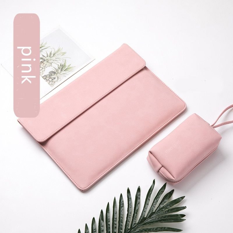 Housse étanche pour ordinateur portable, étui pour Macbook Air Pro - For Nouveau PRO 15 TOUCH BAR - rose