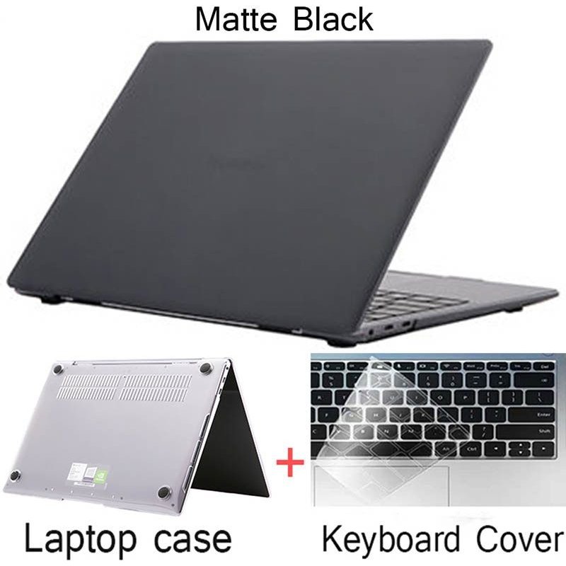 Housse pochette pour ordinateur portable, couverture pour Huawei Honor MagicBook Pro - For Modèle KLW-W29 - Noir mat
