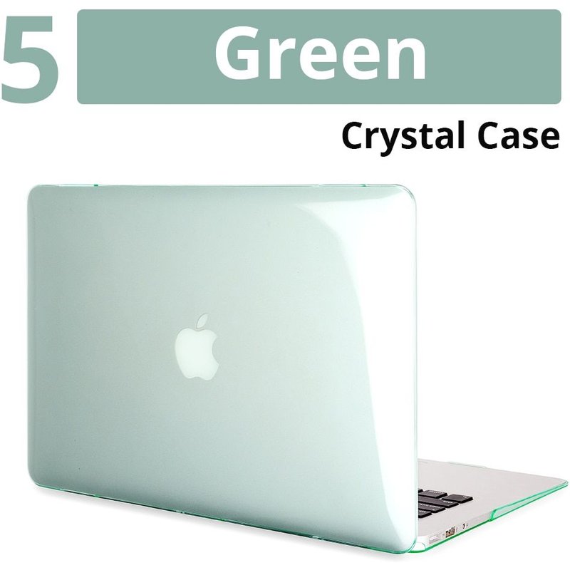 Housse pour ordinateur portable pour Apple Macbook Touch Bar ID, étui pour Mac book Air Pro Retina et Air Pro, 2020 - For 2020PRO13 A2251A2289 - Vert cristal
