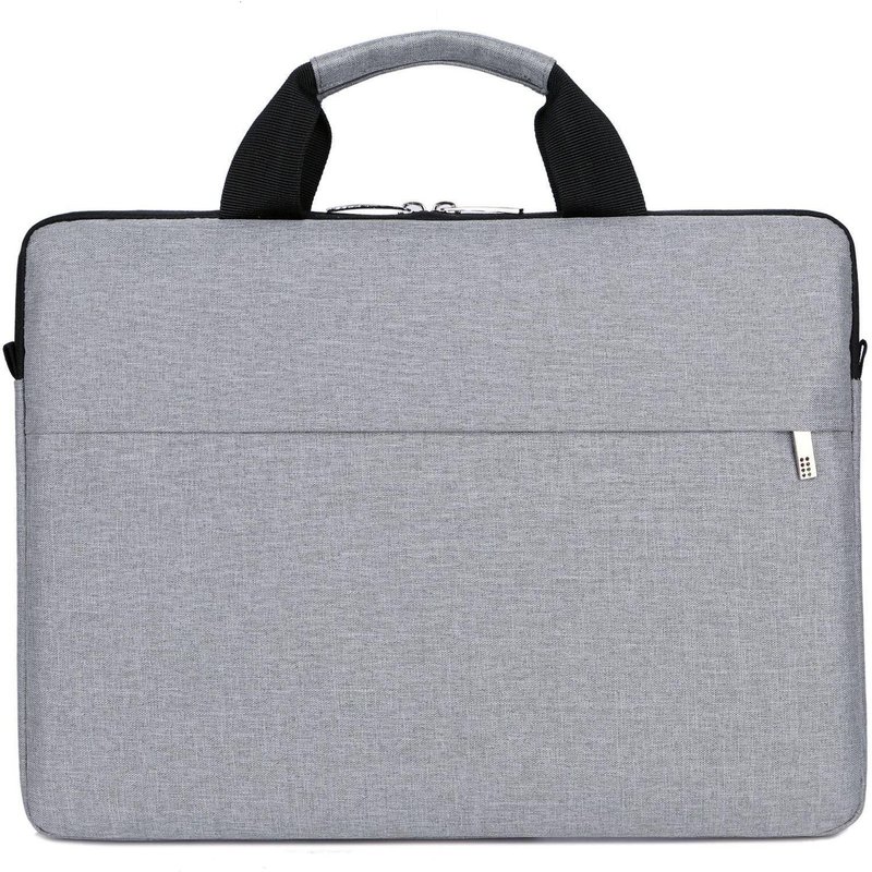 Mallette légère pour hommes et femmes, sac à main pour ordinateur portable , pour HP DELL Macbook, pochette pour ordinateur portable - For 14 Pouces - gris
