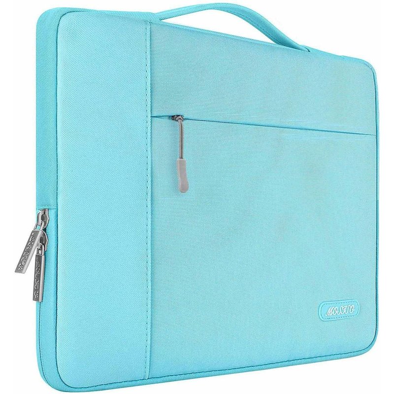 MOSISO 11 pochette d'ordinateur étanche pour hommes femmes pochette pour ordinateur portable étui pour 2018 nouveau Macbook Pro 15.6 ordinateur Ba - For De 15 pouces - Couleur bleue chaude