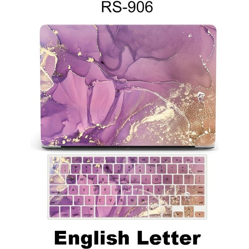 Nouvelle coque pour Macbook Air Pro 13 M1 2020, avec couvercle de clavier, barre tactile - For AIR 11 A1465 A1370 - RS-906 et clavier