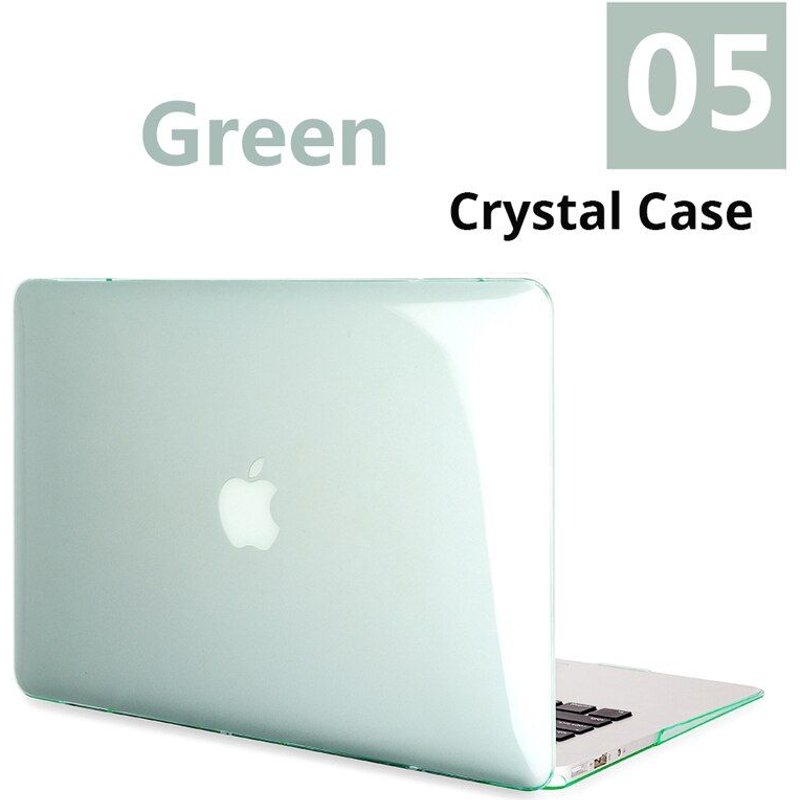 Nouvelle coque pour ordinateur portable Apple Macbook - For Modèle A1398 - Vert cristal