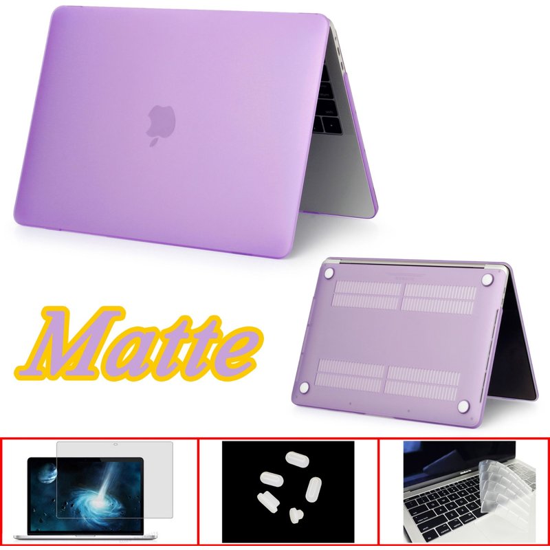 Nouvelle coque pour ordinateur portable Apple Macbook - For Pro DVD ROM 13 A1278 - Mat violet