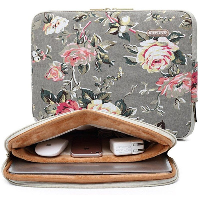 Pochette pour ordinateur portable, pochette d'ordinateur pour Macbook Air Pro 15.4 sacoche pochette étui pour ordinateur portable pour Dell HP Xiaomi - For 17 Pouces - Eichhornia