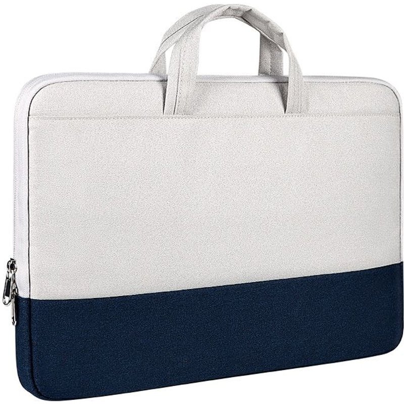 Sac à main étanche avec compartiment intérieur pour ordinateur portable, pochette pour Macbook M1 et Xiaomi,/14/, nouvelle collection - For Pendant 15,6 pouces - Bleu gris-marine