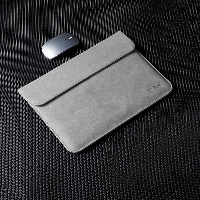Sacoche d'ordinateur portable pour MacBook - For 12 pinces - H gris clair simple