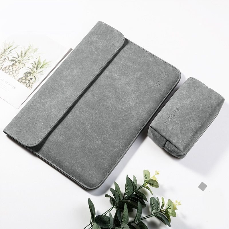 Sacoche d'ordinateur portable pour MacBook - For 20182019 AIR13 A1932 - H ensemble gris clair