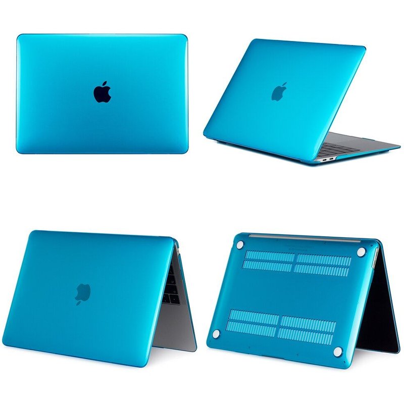 Coque d'ordinateur portable 2021 pour Macbook Air - For 2020 AIR 13 A2179 - Cristal bleu clair