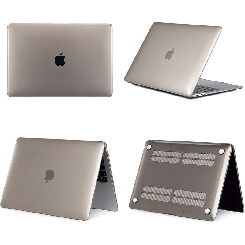 Coque d'ordinateur portable 2021 pour Macbook Air - For Modèle A1369 A1466 - Cristal gris