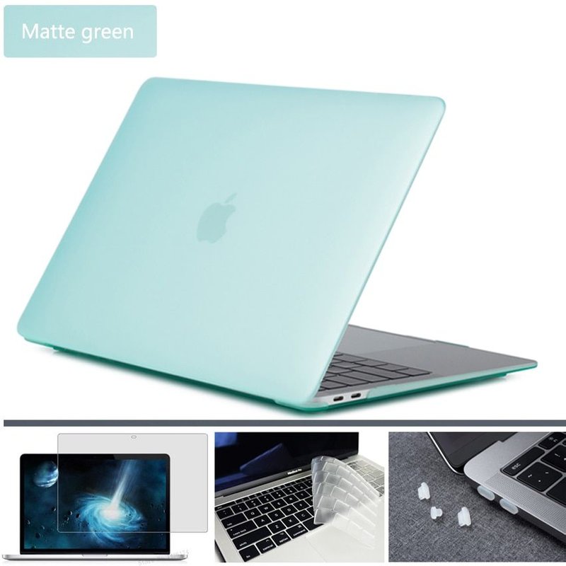 Coque mate pour Apple Macbook - For AIR 13 A1369 A1466 - Vert mate