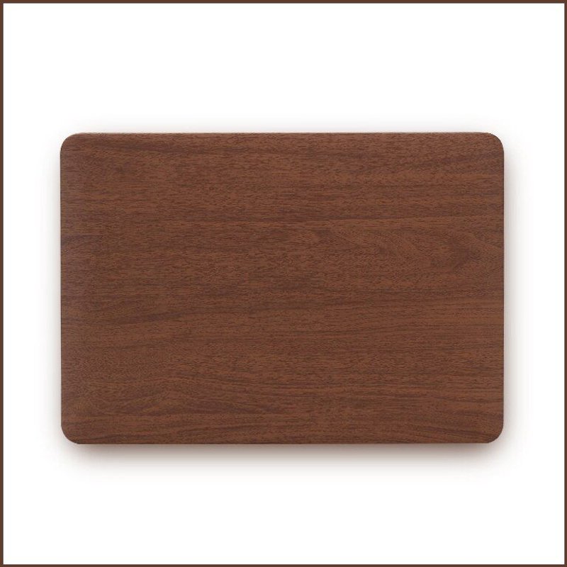 Coque pour Apple Macbook - For 13Pro A1708 A2159 - Grain de bois brun