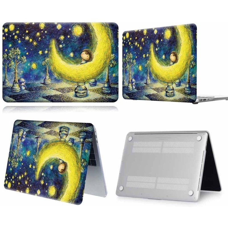 Coque pour Macbook - For Pro 16 A2141 - 6. Moon peinture