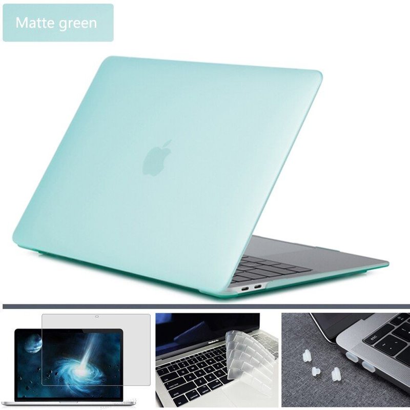 Coque pour Macbook - For Rétine 12 A1534 - Vert mate