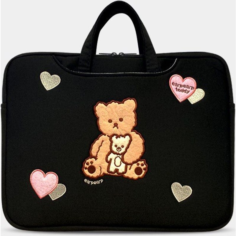 Coque à bandoulière pour ordinateur portable, compatible avec mac book Air 2019 Pro Retina 11 13.3 Xiaomi 12.5 15.6 Ins, motif mignon, 2020 - For 13,3 pouces