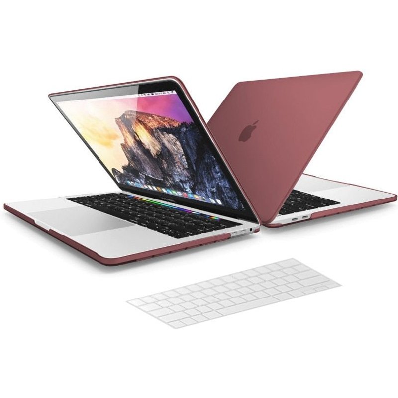 Coque pour MacBook , étui pour ordinateur portable - For Modèle A1425 A1502 - Vin rouge mat