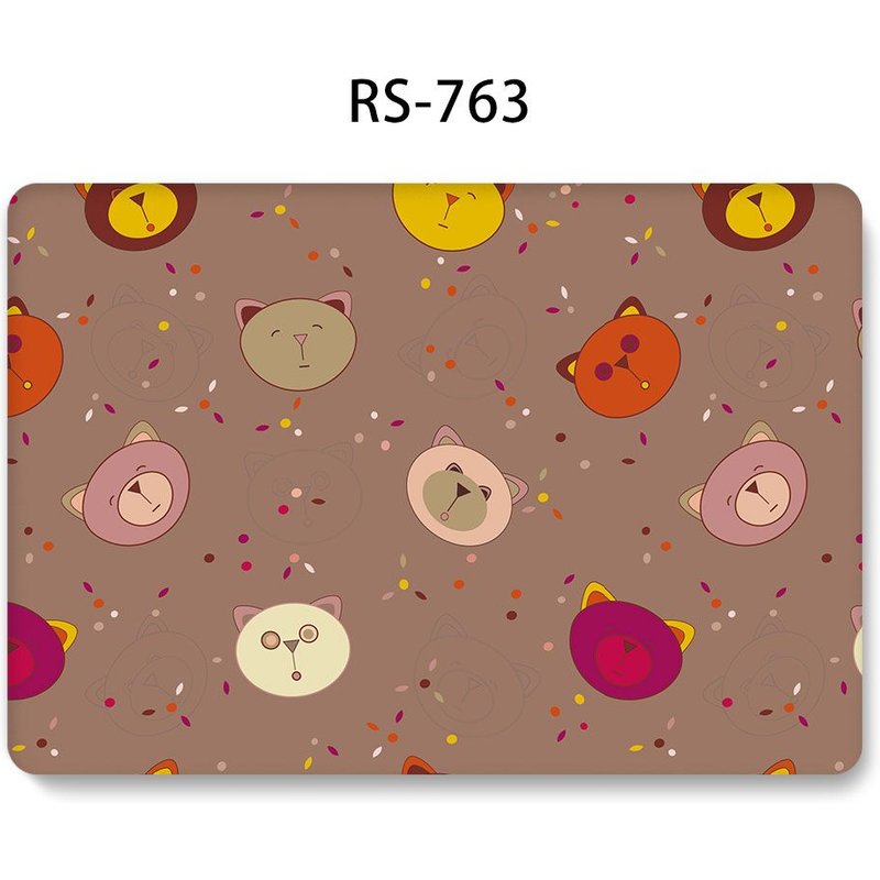 Coque pour MacBook , étui pour ordinateur portable avec puce - For A2159 A1706 A1989