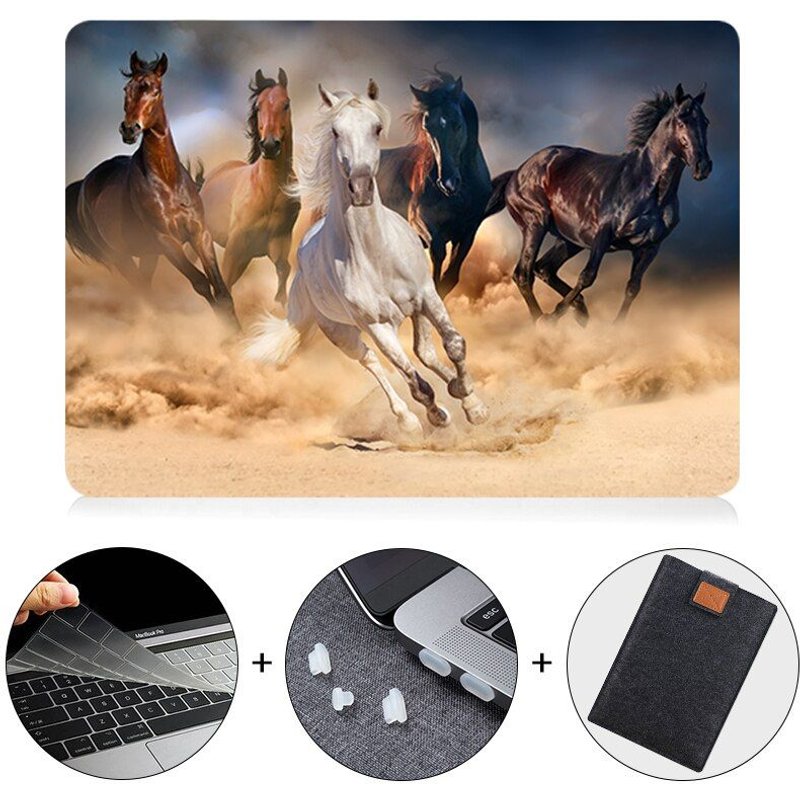 coque pour Macbook Air Pro Retina de ou 16 pouces avec barre tactile, Animal et chien mignon - For PRO 15 A1707 A1990