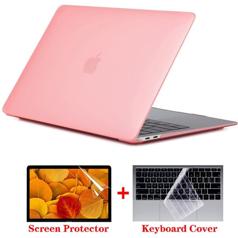 Coque pour ordinateur portable Apple MacBook - For Modèle A1706 A1989 - Rose mat