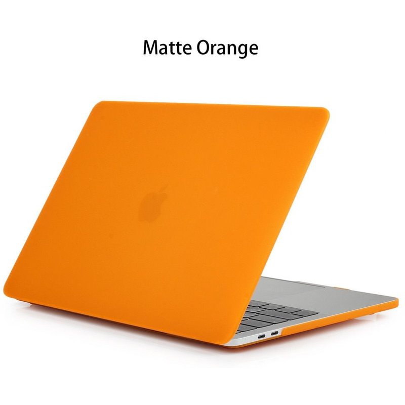 Coque pour ordinateur portable APPle MacBook , avec Touch Bar - For M1 Chip Pro 13 A2338 - Orange mat
