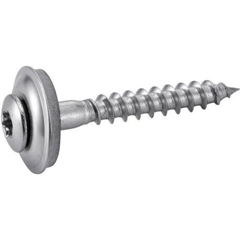 Vis Ă bois pour tuile - inox A2 - tĂȘte bombĂ©e - 4,5x100 - Torx ACTON