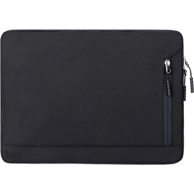 Sac pour ordinateur portable, couleur unie, Style rétro, business, Simple, pour MacBook Air Pro pouces, nouvelle collection - For Pendant 15,6 pouces - le noir
