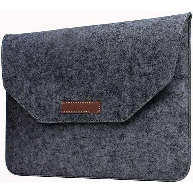 Sacoche à manche pour ordinateur portable, étui pour Apple Macbook Air Pro 2021 et HuaWei Honor MagicBook MateBook - For A1989 A1708 A1706 - Le noir