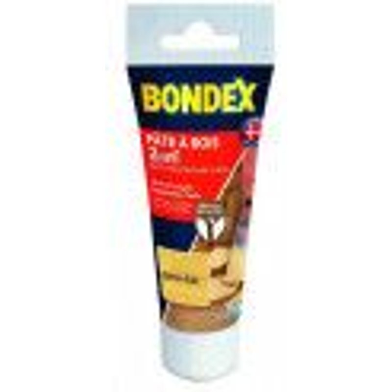 Pate Ă bois chĂȘne clair retouche et restaure le bois 80gr BONDEX