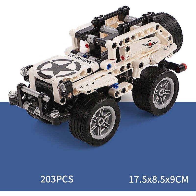 203pcs - Blocs De Construction De Voiture D'ingénierie De Ville, Grue Mobile, Camion À Benne, Modèle De Briques À Assembler, Jouets Éducatifs, Cadeaux Pour Enfants