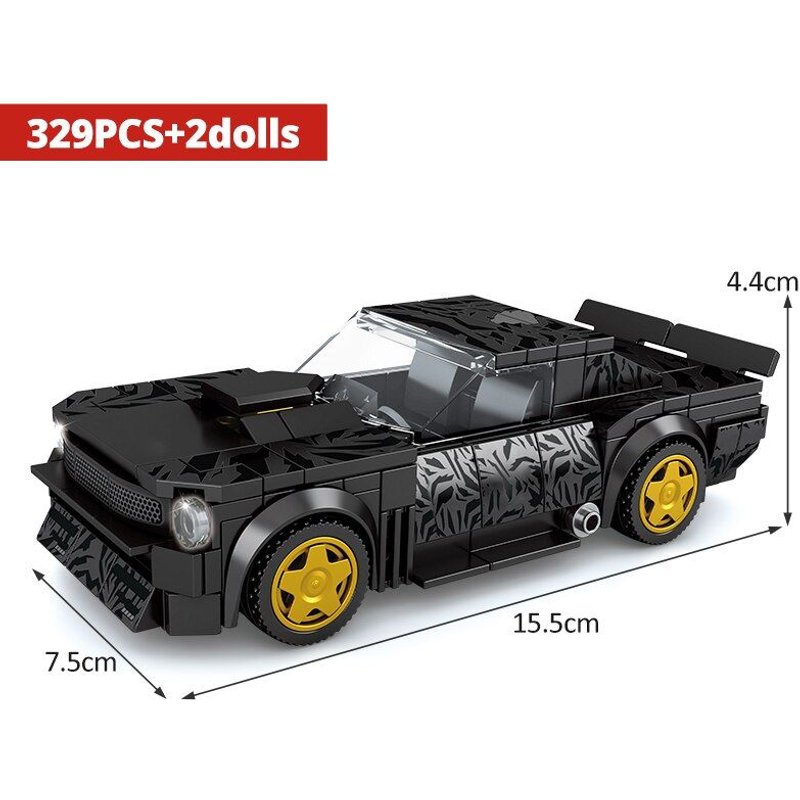 Sans Boîte D'emballage - Voiture De Course Super Sport Célèbre, Blocs De Construction De Véhicules À Vitesse Technique, Camion Moc, Jouets Pour Enfants Garçons