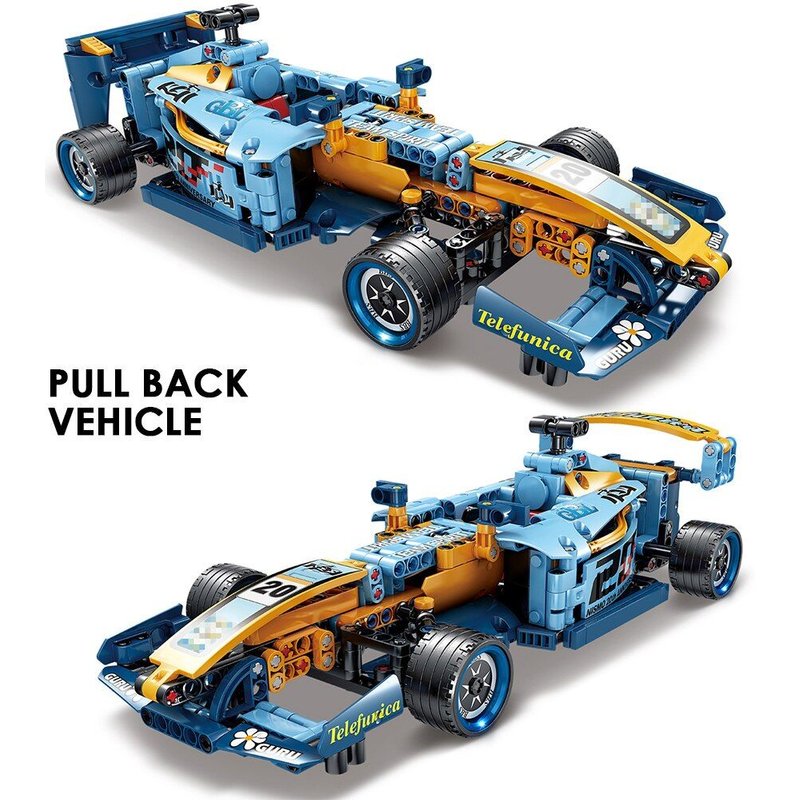 Sans Boîte D'origine - Blocs De Construction De Course Mécaniques Pour Enfants, 511 Pièces, Assemblage, Jeux Éducatifs, Cadeaux D'anniversaire