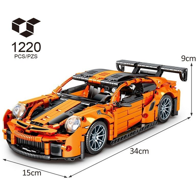 Sy8601 Pas De Boîte - Voiture De Sport En Blocs De Construction Technique 1:14, Supercar De Ville, Modèle De Véhicule De Course Mécanique Moc, Jouets Pour Enfants